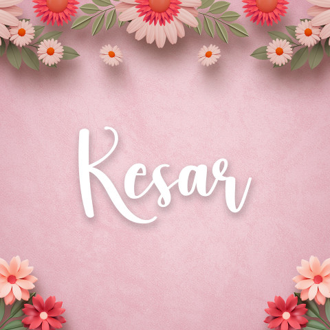 Free photo of Name DP: kesar