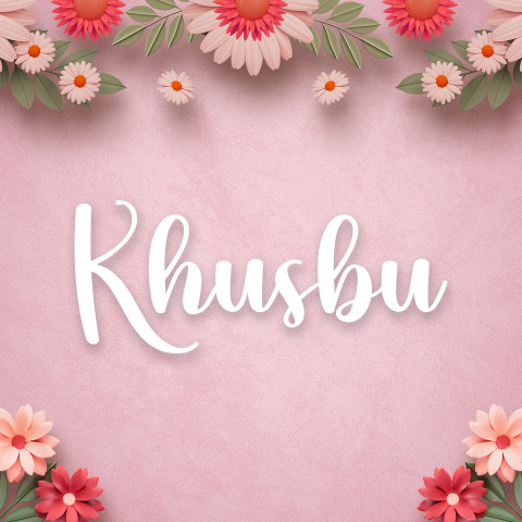 Free photo of Name DP: khusbu