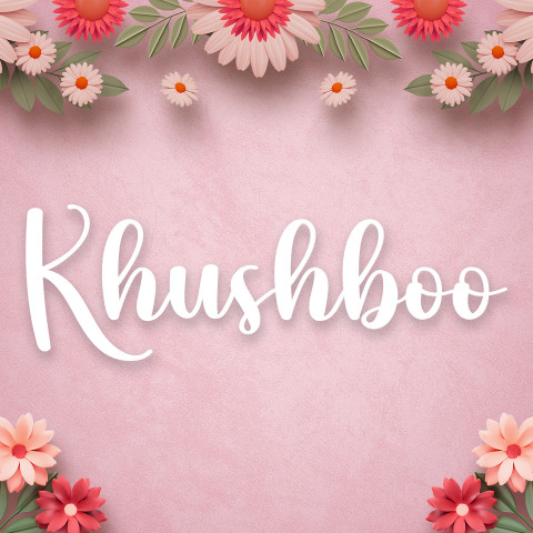 Free photo of Name DP: khushboo