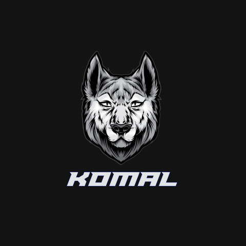 Free photo of Name DP: komal