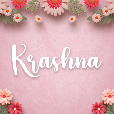 Free photo of Name DP: krashna