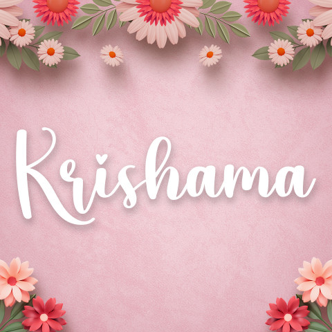 Free photo of Name DP: krishama