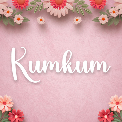 Free photo of Name DP: kumkum