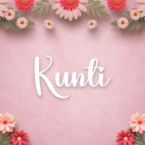 Free photo of Name DP: kunti