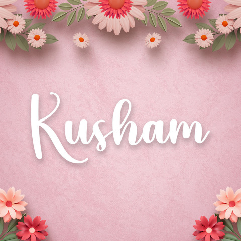 Free photo of Name DP: kusham