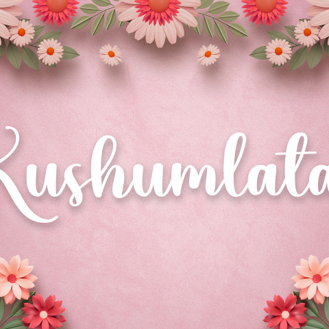 Free photo of Name DP: kushumlata