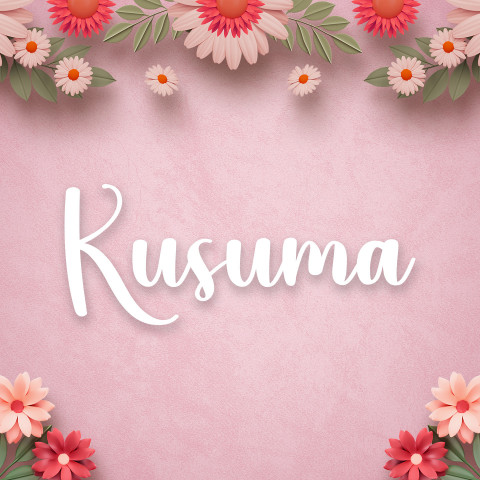 Free photo of Name DP: kusuma