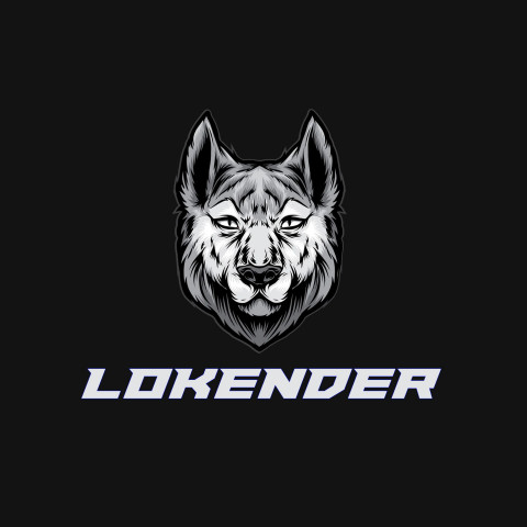 Free photo of Name DP: lokender