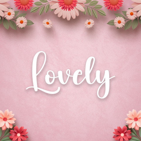 Free photo of Name DP: lovely