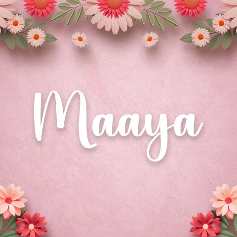 Free photo of Name DP: maaya