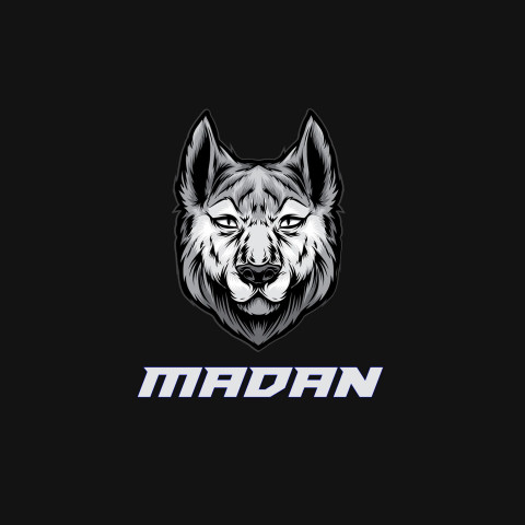 Free photo of Name DP: madan