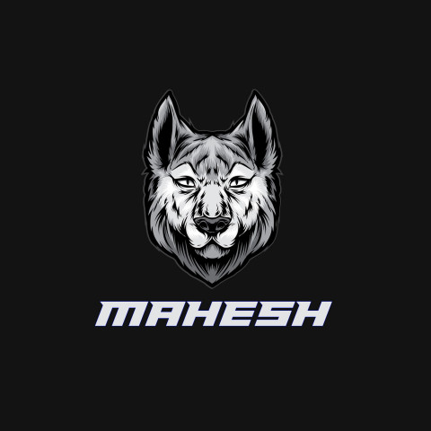 Free photo of Name DP: mahesh