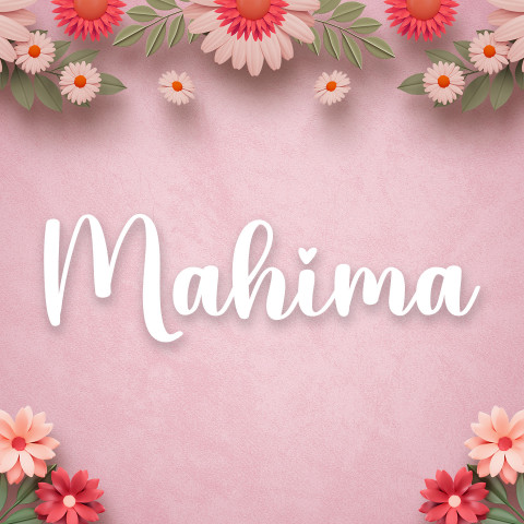 Free photo of Name DP: mahima