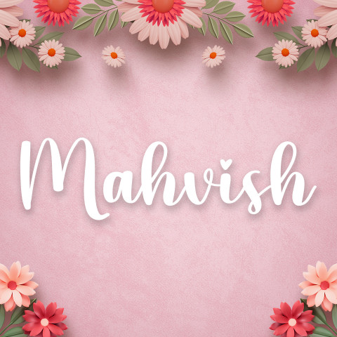 Free photo of Name DP: mahvish