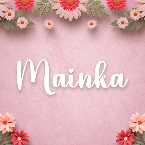 Free photo of Name DP: mainka
