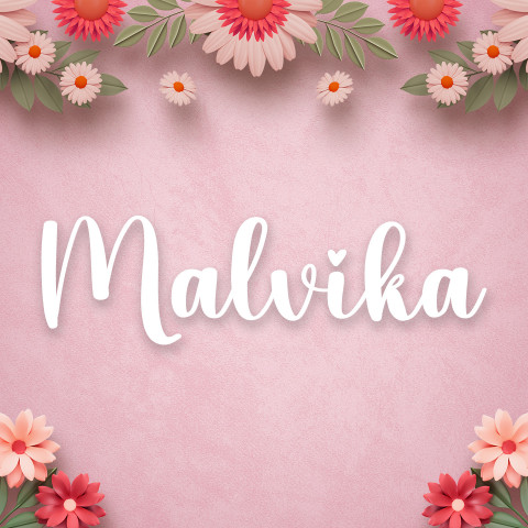Free photo of Name DP: malvika