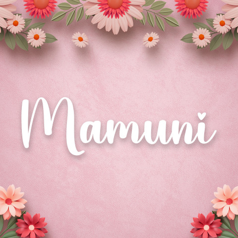 Free photo of Name DP: mamuni