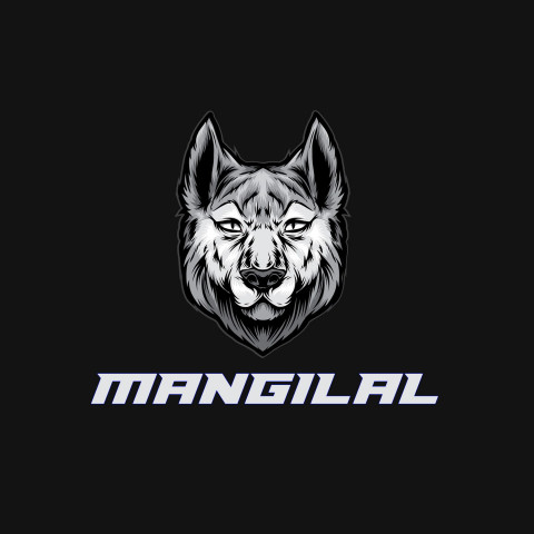 Free photo of Name DP: mangilal