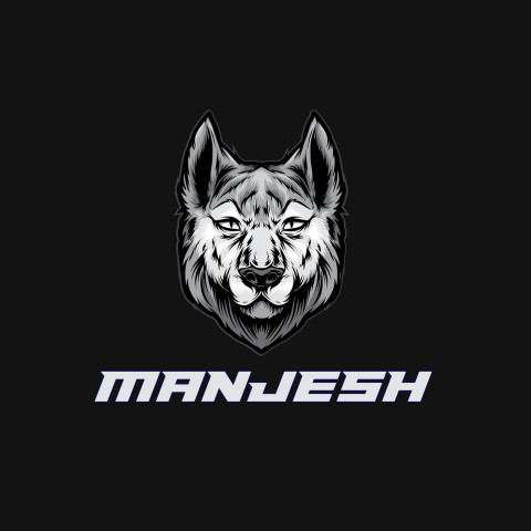 Free photo of Name DP: manjesh