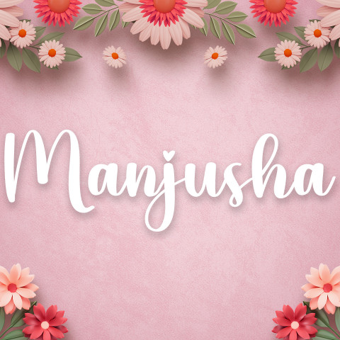 Free photo of Name DP: manjusha