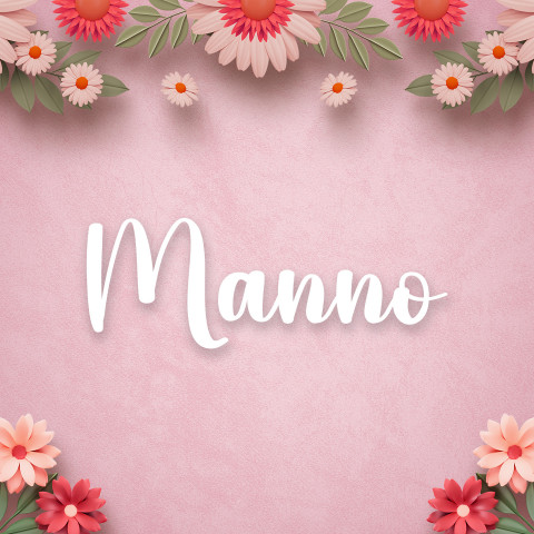 Free photo of Name DP: manno