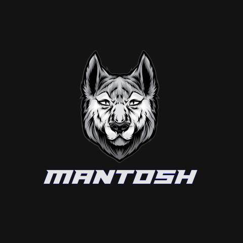 Free photo of Name DP: mantosh