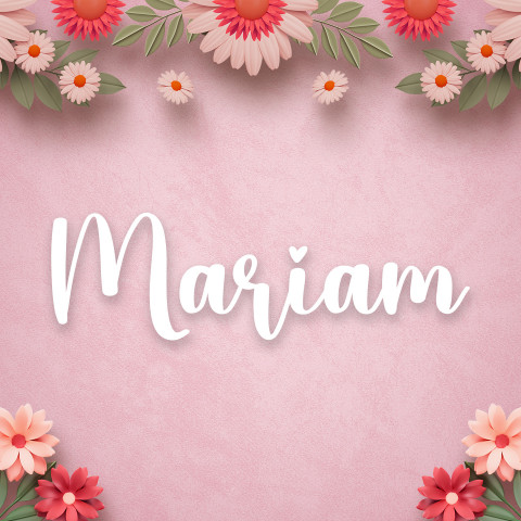 Free photo of Name DP: mariam