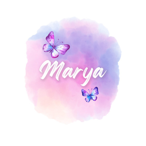 Free photo of Name DP: marya