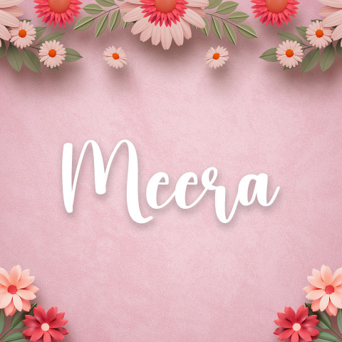 Free photo of Name DP: meera