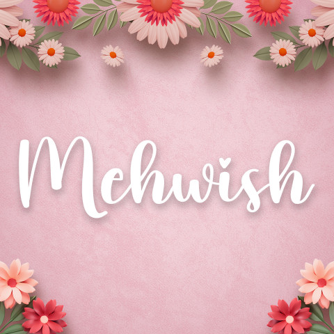 Free photo of Name DP: mehwish