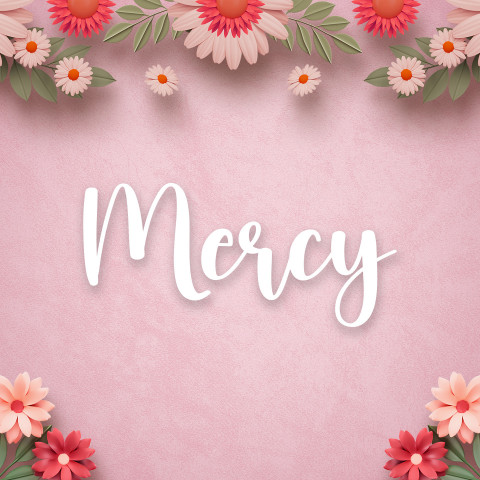 Free photo of Name DP: mercy