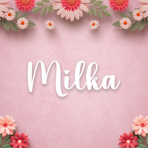 Free photo of Name DP: milka