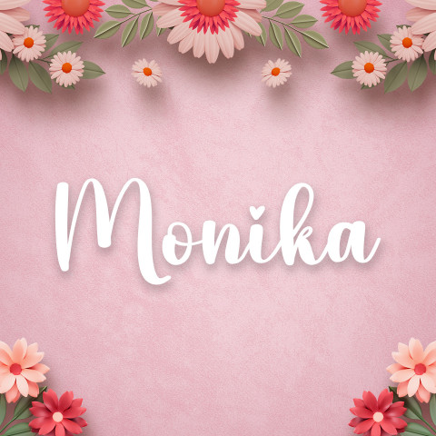 Free photo of Name DP: monika