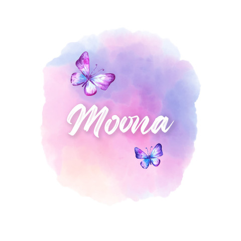 Free photo of Name DP: moona
