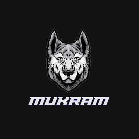 Free photo of Name DP: mukram