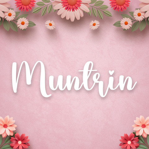 Free photo of Name DP: muntrin