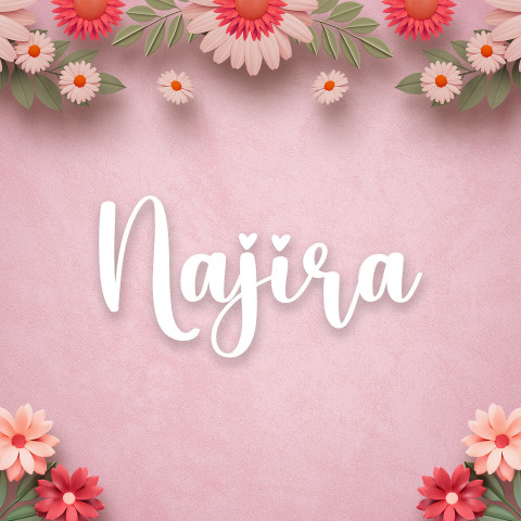 Free photo of Name DP: najira