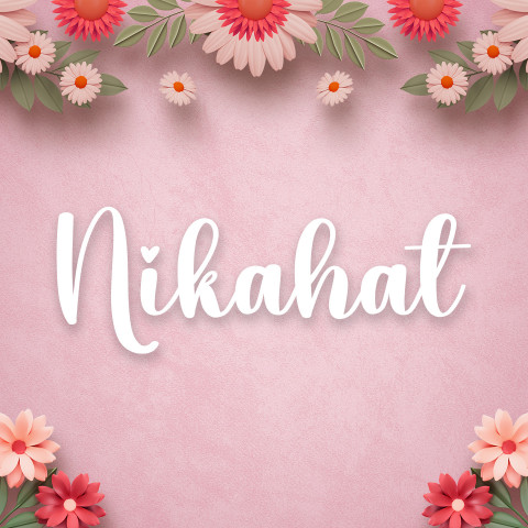 Free photo of Name DP: nikahat