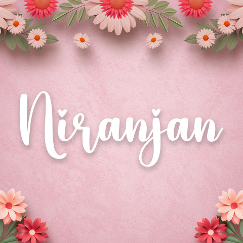 Free photo of Name DP: niranjan