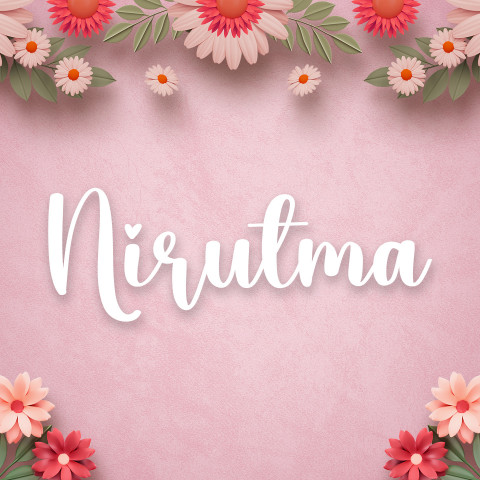 Free photo of Name DP: nirutma