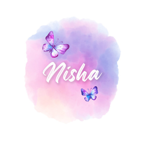 Free photo of Name DP: nisha