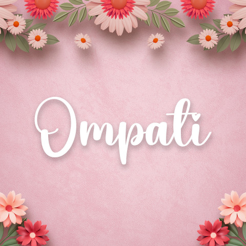 Free photo of Name DP: ompati