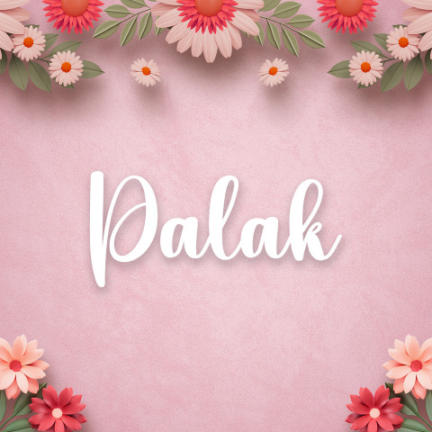 Free photo of Name DP: palak