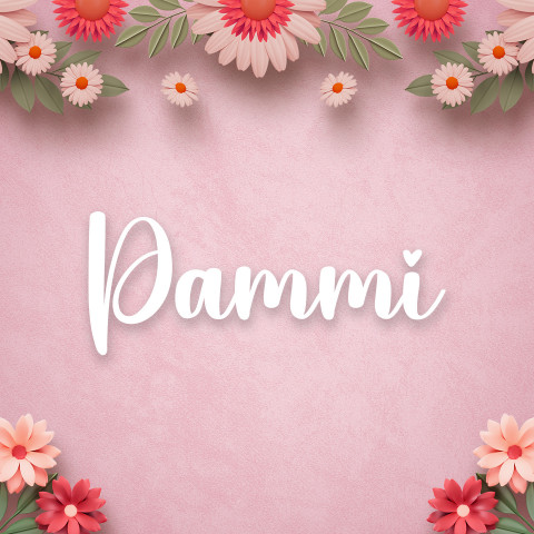 Free photo of Name DP: pammi