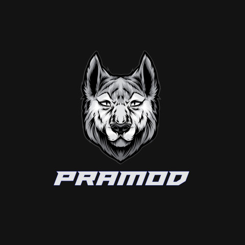 Free photo of Name DP: pramod