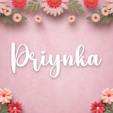 Free photo of Name DP: priynka