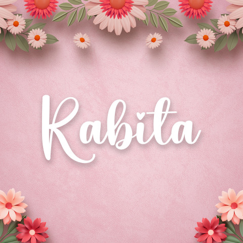 Free photo of Name DP: rabita