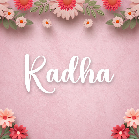 Free photo of Name DP: radha