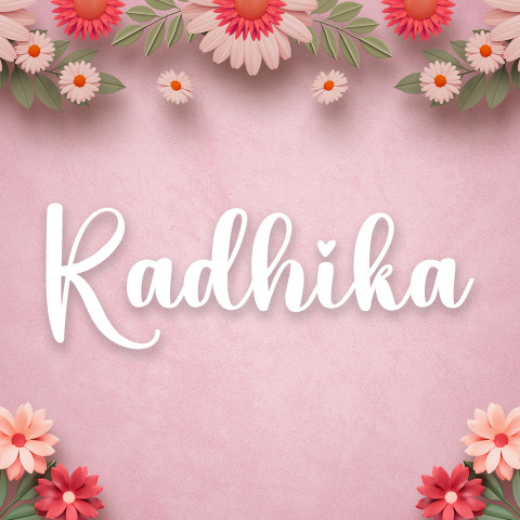 Free photo of Name DP: radhika