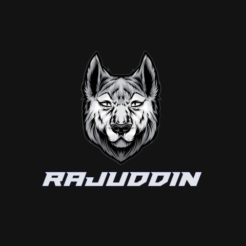 Free photo of Name DP: rajuddin